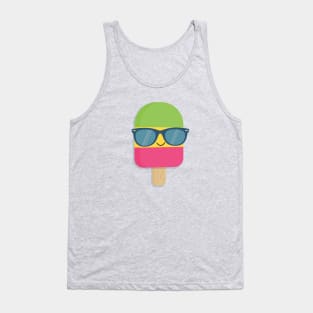 Cool Summer Paradise Popsicle T-Shirt Tank Top